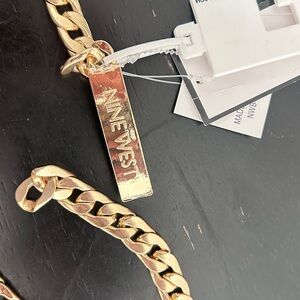 Nine West Gold-Tone Chain Necklace